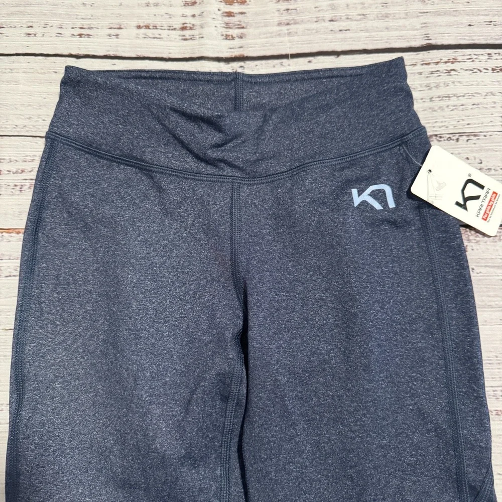 NWT Kari Traa Julie Tights‎ Athletic Blue Women's Size XS